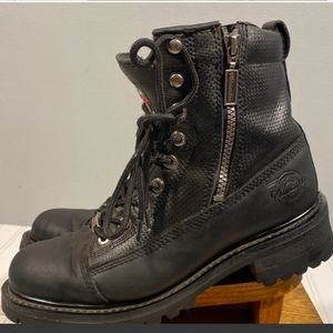 Milwaukee motorcycle boots woman's size 10